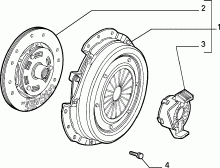 alfa-romeo  EMBRAYAGE 