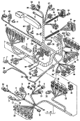 audi 971090 wiring set for dash panel. airbag wiring harness.              see illustration: