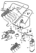 audi 133048 Вакуумные шланги. Адсорбер. F 8B-K-008 001>>*