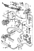 audi 422046 oil container and connection parts, hoses