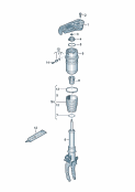 audi 411007 individual parts for air suspension dampers