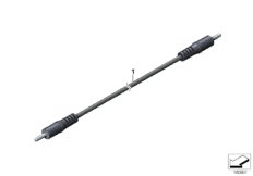 bmw 65_1786 Auxiliary connecting cable