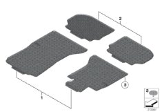 bmw 03_1568 All-weather floor mats