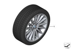bmw 03_4462 Winter wheel&tyre, radial spoke 237