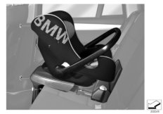 bmw 03_3015 Детское сиденье BMW Baby Seat 0+