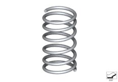 bmw 31_0395 Coil spring, front