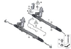 bmw 32_1677 Hydro steering box-Active steering (AFS)