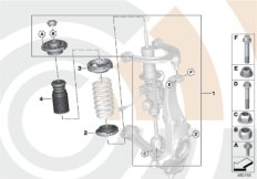 bmw 31_1379 Repair kit, support bearing