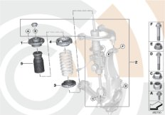 bmw 31_1380 Installation kit support bearing