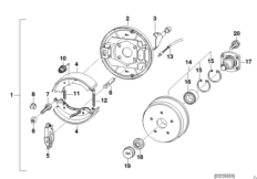 bmw 03_3751 Детали тормозн.механизмов колес прицепа