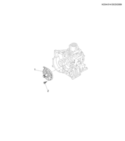 chevrolet KC04-014 CP,CQ,CR48 АВТОМАТИЧЕСКАЯ КОРОБКА ПЕРЕДАЧ PART 4 МАСЛЯНЫЙ НАСОС(MFL)