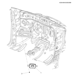 chevrolet KC04-040 CP,CQ,CR48 МОДУЛЬ УПР КП