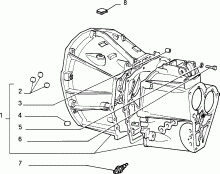 fiat  КПП И ДИФФЕР., КОРПУС И КРЫШКИ