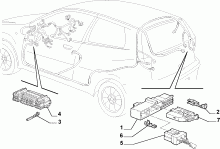 fiat  ПУЧОК ПРОВОДОВ (ЦЕНТРАЛЬНАЯ ЧАСТЬ)
