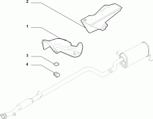 fiat  СПУСКНОЙ ТРУБОПРОВОД