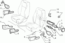 fiat  ПЕРЕДНИЕ СИДЕНЬЯ