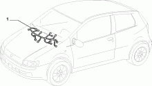 fiat  ПУЧОК ПРОВОДОВ (ЦЕНТРАЛЬНАЯ ЧАСТЬ)