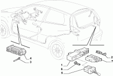fiat  ПУЧОК ПРОВОДОВ (ЦЕНТРАЛЬНАЯ ЧАСТЬ)