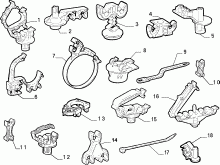 fiat  КРЕПЛЕНИЯ ТОРМОЗНОЙ СИСТЕМЫ