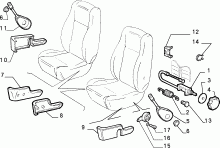 fiat  ПЕРЕДНИЕ СИДЕНЬЯ