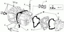 fiat  КПП И ДИФФЕР., КОРПУС И КРЫШКИ