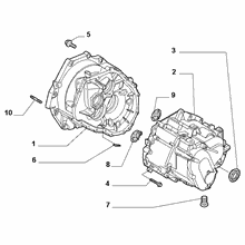 fiat  GEARING AND STUD JOINTING
