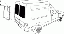 fiat  ДВЕРЬ ЗАДКА