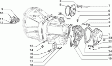 fiat  КПП И ДИФФЕР., КОРПУС И КРЫШКИ