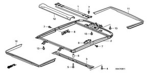 honda B__3811 SUN SHADE