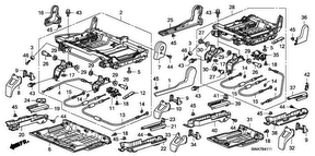 honda B__4111 REAR SEAT COMPONENTS (2)