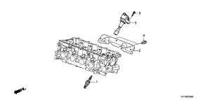 honda E__0500 PLUG TOP COIL