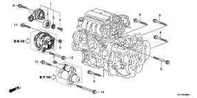 honda E__0600 НАТЯЖИТЕЛЬ-АВТ.
