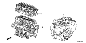 honda E__2010 ENGINE ASSY./ TRANSMISSION  ASSY.