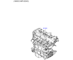 hyundai 2020112 Подрамник двигателя в сборе (02/03)
