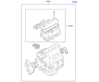 hyundai 2020311 набор прокладок двигателя (01/03)