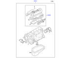 hyundai 2020313 набор прокладок двигателя (03/03)