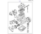 hyundai 2020113 Подрамник двигателя в сборе (03/03)