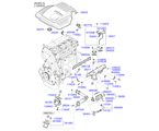 hyundai 28283A23 коллектор выпускной двигателя (03/03)