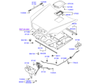 hyundai 8181011 отделка капота