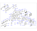 hyundai 8484711 накладка панели приборов