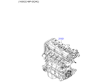 hyundai 20201A21 Подрамник двигателя в сборе (01/02)