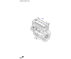 hyundai 20201C12 Подрамник двигателя в сборе (02/02)