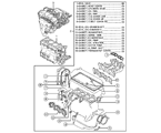 kia 100011 Короткоходный двигатель и комплект прокладок
