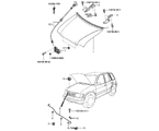 kia 5230B11 HOOD
