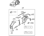 kia 534011 BODY PANELS (SIDE)