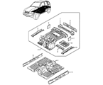 kia 537011 BODY PANELS (FLOOR)