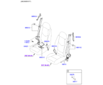 kia 8888812 ремень безопасности передних сидений (02/02)