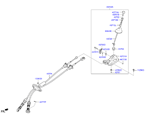 kia 4343811 SHIFT LEVER CONTROL (MTM)