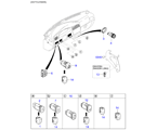 kia 661012 Переключатели и выключатели приборной панели (02/03)