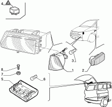 lancia  DISPOSITIFS DE SIGNAL 
